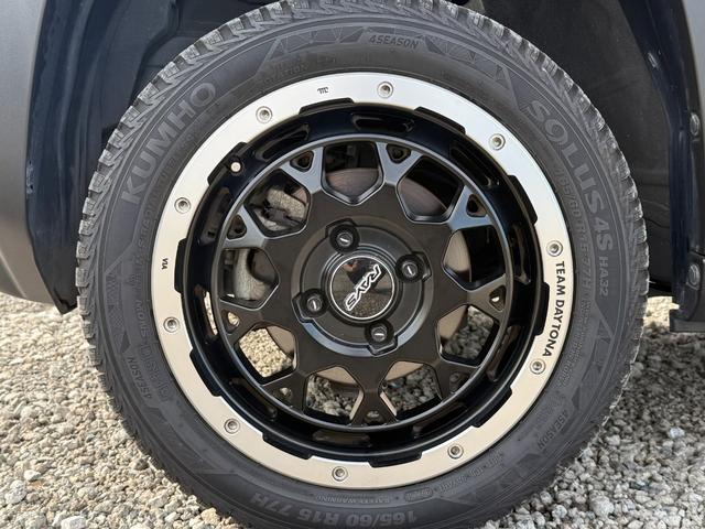 ハスラー ハイブリッドGターボ 4WD/タナベリフトアップサス/柿本マフラー/レイズ15インチAW/社外ナビ/地デジTV/バックモニター/前後ドラレコ/ルーフスポイラー/LEDヘッドライト/フォグ/デュアルカメラブレーキ(11枚目)