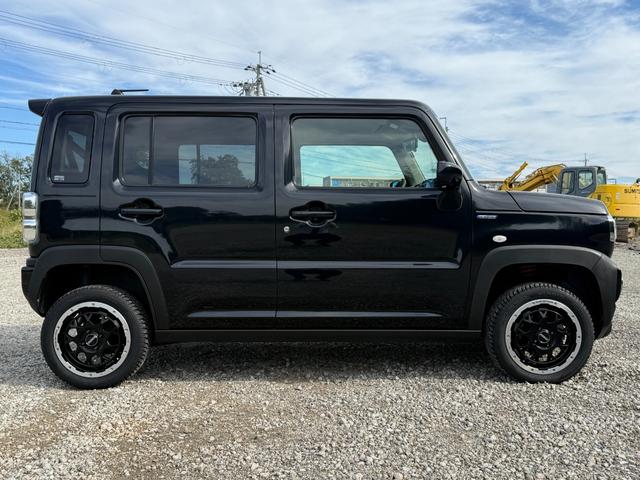 ハスラー ハイブリッドGターボ 4WD/タナベリフトアップサス/柿本マフラー/レイズ15インチAW/社外ナビ/地デジTV/バックモニター/前後ドラレコ/ルーフスポイラー/LEDヘッドライト/フォグ/デュアルカメラブレーキ(22枚目)