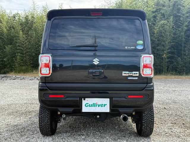 ハスラー ハイブリッドGターボ 4WD/タナベリフトアップサス/柿本マフラー/レイズ15インチAW/社外ナビ/地デジTV/バックモニター/前後ドラレコ/ルーフスポイラー/LEDヘッドライト/フォグ/デュアルカメラブレーキ(26枚目)