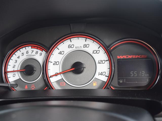 アルトワークス ベースグレード フジツボマフラー O-Zレーシング15インチアルミホイール RS-Rローダウン フロントリップ PIVOT追加メーター レカロシート リアスポイラー タワーバー 社外ナビ 地デジTV ETC(32枚目)