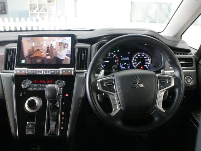 デリカD:5 ジャスパー 純正OP11インチナビ フルセグTV パノラミックビュー レーダークルーズコントロール プリクラッシュセーフティー 両側電動 LEDヘッドライト 半革 純正フロアマット 純正18インチAW(42枚目)