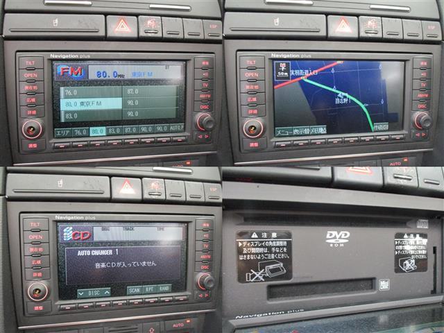 Ａ４カブリオレ ベースグレード　電動オープン　クルーズコントロール　純正ナビ　ＤＶＤ再生可　ＥＴＣ　キセノンヘッドライト　パワーシート　（7枚目）