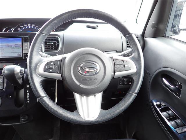 タント カスタムＲＳ　トップエディションＳＡＩＩＩ　純正ナビゲーション　フルセグＴＶ　ＣＤ　ＤＶＤ　ＡＭ　ＦＭ　Ｂｌｕｅｔｏｏｔｈ　バックカメラ　ドライブレコーダー　ＥＴＣ車載器　両側パワースライドドア　ハーフレザー　シートヒーター　スマートアシストＩ（14枚目）