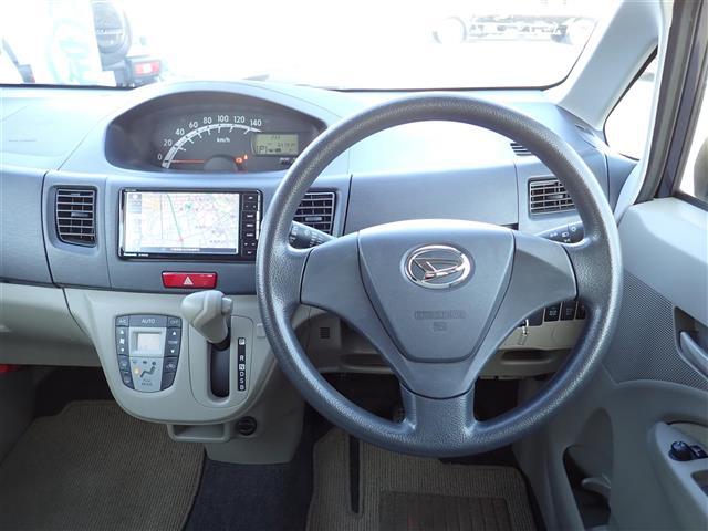 ムーヴ Ｌ　社外ナビ　　フルセグテレビ　Ｂｌｕｅｔｏｏｔｈ　キーレスキー　電動格納ミラー　フロアマット　ドアバイザーヘッドライトレベライザー　ＳＤ　ＰＳ　ＰＷ　ＡＣ　フルセグＴＶ　キーレス付き　ナビ・ＴＶ　ＤＶＤ（2枚目）