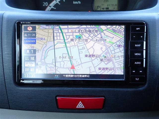 ムーヴ Ｌ　社外ナビ　　フルセグテレビ　Ｂｌｕｅｔｏｏｔｈ　キーレスキー　電動格納ミラー　フロアマット　ドアバイザーヘッドライトレベライザー　ＳＤ　ＰＳ　ＰＷ　ＡＣ　フルセグＴＶ　キーレス付き　ナビ・ＴＶ　ＤＶＤ（3枚目）