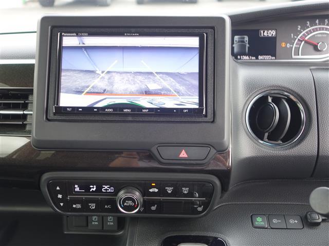 Ｎ－ＢＯＸカスタム Ｇ・Ｌターボホンダセンシング　フルセ　両側ＰＷスライドドア　ＡＨＢ　車線逸脱　Ｂモニタ　Ｉストップ　ＢＬＵＥＴＯＯＴＨ　レーダークルーズ　セキュリティー　ＵＳＢ接続　ＳＤ　ナビＴＶ　キーレスエントリー　ＶＳＡ　ベンチＳ　ＰＷ　ＰＳ（4枚目）