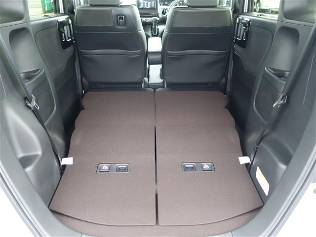 Ｎ－ＢＯＸカスタム Ｇ・Ｌターボホンダセンシング　フルセ　両側ＰＷスライドドア　ＡＨＢ　車線逸脱　Ｂモニタ　Ｉストップ　ＢＬＵＥＴＯＯＴＨ　レーダークルーズ　セキュリティー　ＵＳＢ接続　ＳＤ　ナビＴＶ　キーレスエントリー　ＶＳＡ　ベンチＳ　ＰＷ　ＰＳ（21枚目）