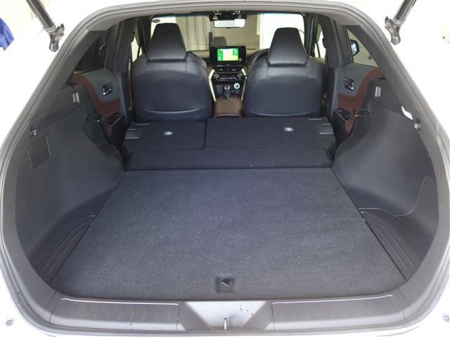 ハリアー G 衝突回避ブレーキ 追従型クルコン 車線逸脱警告 黒革シート AUX接続 電動Rゲート セキュリティーアラーム ハイビームアシスト AAC バックモニタ- パーキングセンサー 1オーナ 横滑防止装置(23枚目)