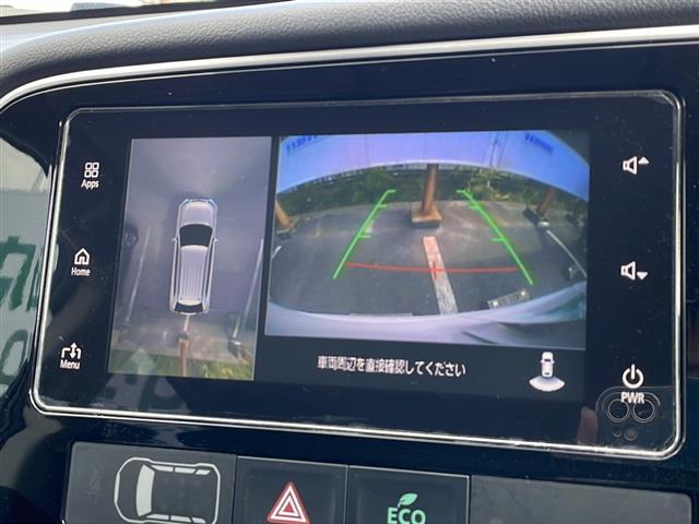 アウトランダーPHEV Gナビパッケージ 純正BT/USB 全周囲カメラ ハーフレザーシート 右前席パワーシート 前席シートヒーター 純正LED 純正フォグ オートライト 純正18インチAW パワーバックドア 革巻ステア クルコン ドラレコ(6枚目)