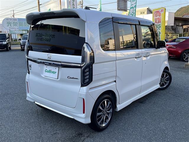 N-BOXカスタム L ワンオーナー 純正ナビ/DVD/SD/MSV/USB/BT/フルセグ Bカメラ 純正LED 純正フォグ オートライト ヘッドライトレベライザー 純正14インチAW 左パワスラ クルコン ドラレコ(33枚目)