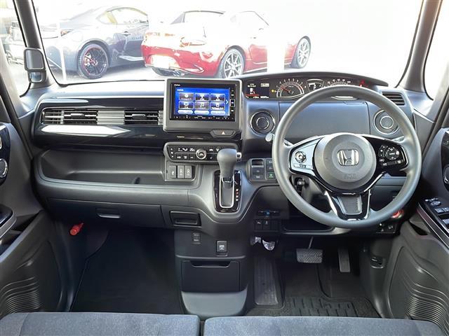 N-BOXカスタム L ワンオーナー 純正ナビ/DVD/SD/MSV/USB/BT/フルセグ Bカメラ 純正LED 純正フォグ オートライト ヘッドライトレベライザー 純正14インチAW 左パワスラ クルコン ドラレコ(42枚目)