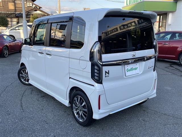 N-BOXカスタム L ワンオーナー 純正ナビ/DVD/SD/MSV/USB/BT/フルセグ Bカメラ 純正LED 純正フォグ オートライト ヘッドライトレベライザー 純正14インチAW 左パワスラ クルコン ドラレコ(43枚目)