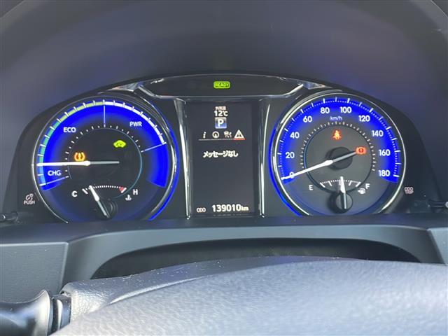 カムリ ハイブリッド　レザーパッケージ　純正ナビ／ＤＶＤ／ＢＤ／ＳＤ／ＭＳＶ／ＢＴ／ＵＳＢ／ＡＵＸ　純正フルセグ　Ｂカメラ　黒革　前席パワーシート　前席シートヒーター　純正ＨＩＤ　純正フォグ　オートライト　社外１８インチＡＷ　革巻ステア（3枚目）