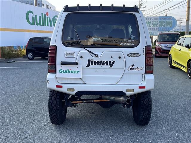 ジムニー ＸＣ　リフトアップ２インチ　社外１６インチＡＷ　社外バンパー　社外ヘッドライト　社外フォグランプ　社外テールランプ　社外カーボンボンネット　社外グリル　社外マフラー　純正キーレス　純正フロアマット（29枚目）