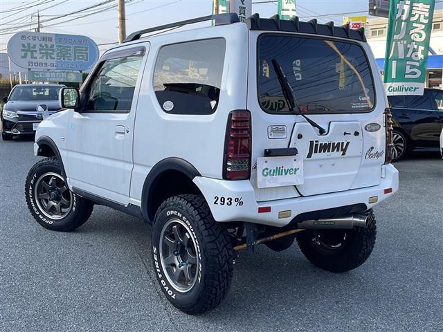 ジムニー ＸＣ　リフトアップ２インチ　社外１６インチＡＷ　社外バンパー　社外ヘッドライト　社外フォグランプ　社外テールランプ　社外カーボンボンネット　社外グリル　社外マフラー　純正キーレス　純正フロアマット（43枚目）