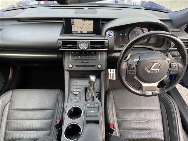 RC RC300h Fスポーツ レーダークルーズコントロール シートベンチレーター シートヒーター 純正ナビ フルセグTV Bluetooth DVD再生可 MSV バックカメラ ブラックレザーシート LEDヘッドランプ(42枚目)