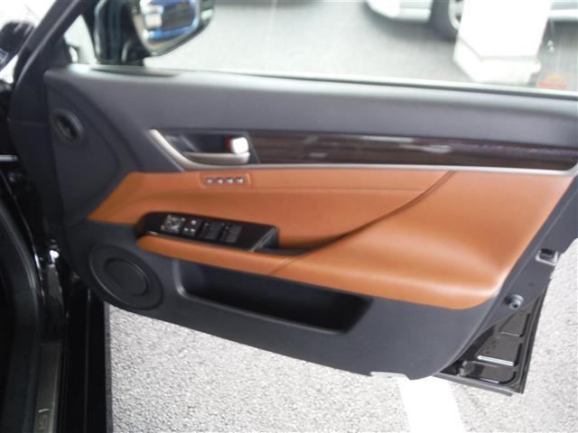 GS450h Iパッケージ 保証書 取説 Fスポーツタイプバンパー 純正ナビ地デジ DVD BLUETOOTH バックカメラ レーダークルーズ 茶レザー エアシート 18インチAW スマートキー3個 ビルトインETC(8枚目)