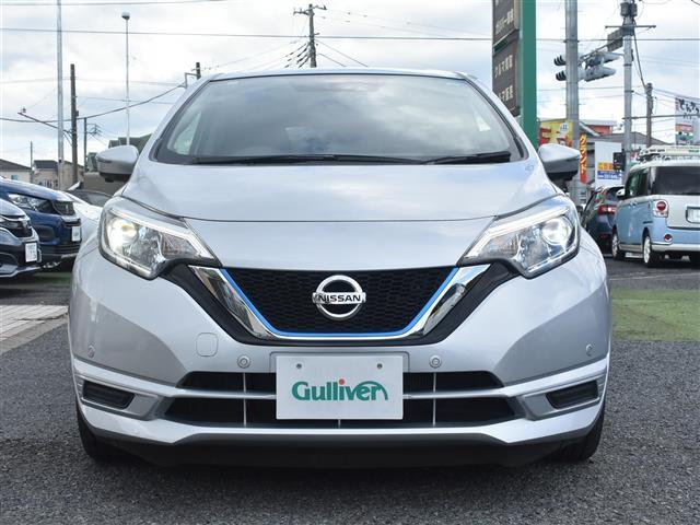 ノート e-パワー X Vセレクション アラウンドカメラ 運転席助手席エアバック Cソナー 寒冷地仕様 エアバッグ 横滑防止 地デジ BT接続 衝突被害軽減装置 Aライト LEDヘッドライト パワーウインドウ DVD ETC スマートキー(2枚目)