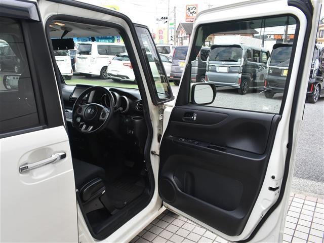 N-BOX G・ターボLパッケージ ワンオーナー 両側パワスラ Bカメラ ETC ワンセグTV ドアバイザー タ-ボ リモコンキー DVD再生可 Bカメ フルフラット ワンオーナ車 両側PSD ナビTV オートライト Wエアバック(16枚目)