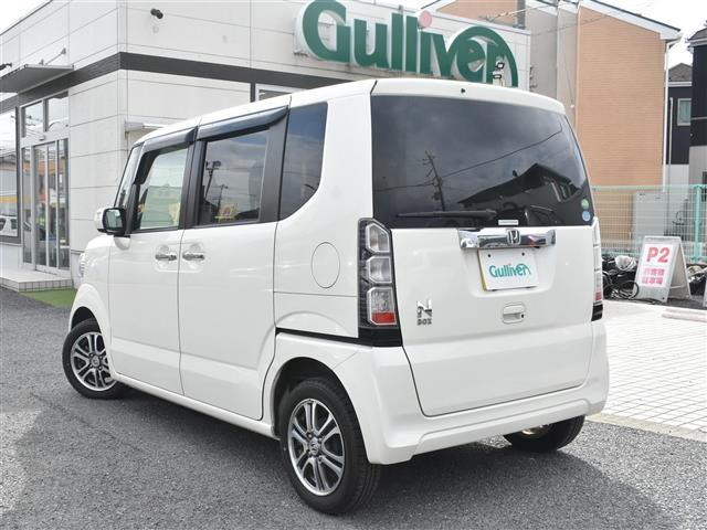 N-BOX G・ターボLパッケージ ワンオーナー 両側パワスラ Bカメラ ETC ワンセグTV ドアバイザー タ-ボ リモコンキー DVD再生可 Bカメ フルフラット ワンオーナ車 両側PSD ナビTV オートライト Wエアバック(43枚目)