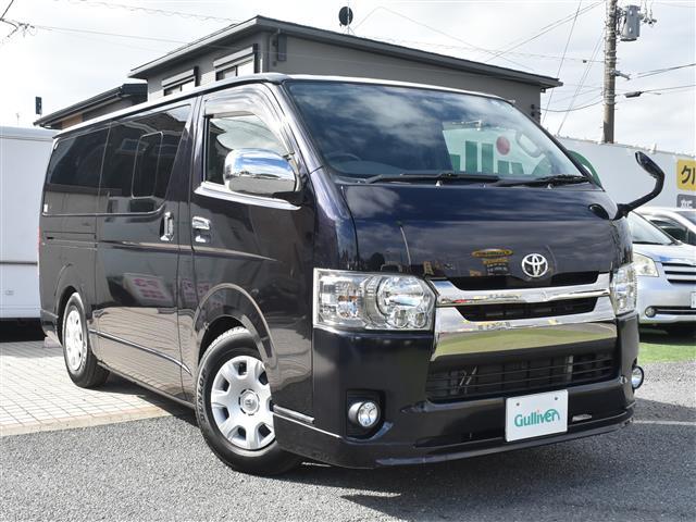 ハイエースバン スーパーＧＬ　ダークプライム　ベットキット　社外デジタルインナー　ＡＣ１００Ｖ　１００Ｗコンセント　両側スライド　ＢＴ接続　キーフリー　オートエアコン　Ｂカメ　パワーウィンド　ＬＥＤライト　パワーステアリング　オートライト　ＡＢＳ（2枚目）