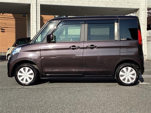 スペーシア Gリミテッド 社外ナビ・フルセグTV・Bluetooth バックカメラ デュアルカメラブレーキサポート パワースライド 前後ドラレコ 運転席シートヒーター スマートキー2個 電動格納ミラー ステアリングスイッチ(3枚目)