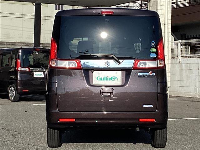 スペーシア Gリミテッド 社外ナビ・フルセグTV・Bluetooth バックカメラ デュアルカメラブレーキサポート パワースライド 前後ドラレコ 運転席シートヒーター スマートキー2個 電動格納ミラー ステアリングスイッチ(5枚目)