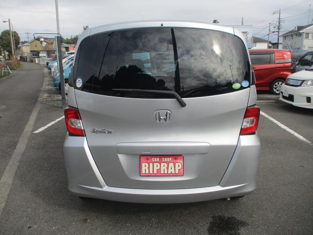 フリードスパイク G ジャストセレクション 純正オプションルーフィンサイドレール HIDライト ETC 純正ナビ TV USB 外部オーディオ接続 フルフラットシート(48枚目)