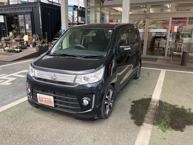 ワゴンＲスティングレー Ｔ　バックカメラ　ＴＶ　オートクルーズコントロール　衝突被害軽減システム　オートライト　ＨＩＤ　スマートキー　アイドリングストップ　電動格納ミラー　シートヒーター　ベンチシート　ＣＶＴ　盗難防止システム（12枚目）