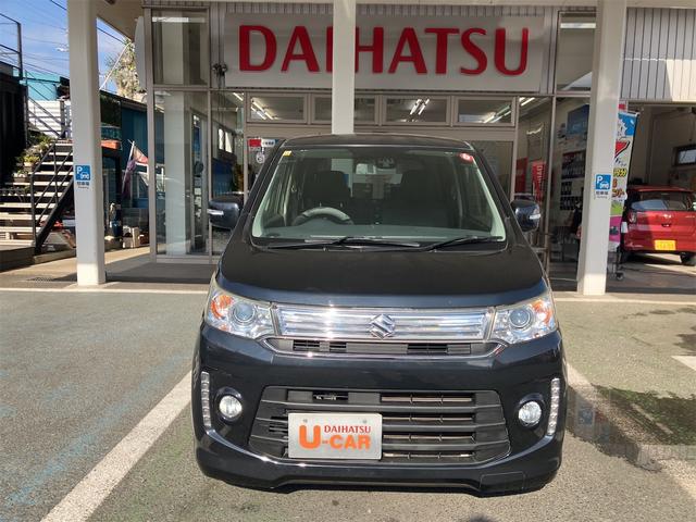 ワゴンＲスティングレー Ｔ　バックカメラ　ＴＶ　オートクルーズコントロール　衝突被害軽減システム　オートライト　ＨＩＤ　スマートキー　アイドリングストップ　電動格納ミラー　シートヒーター　ベンチシート　ＣＶＴ　盗難防止システム（13枚目）