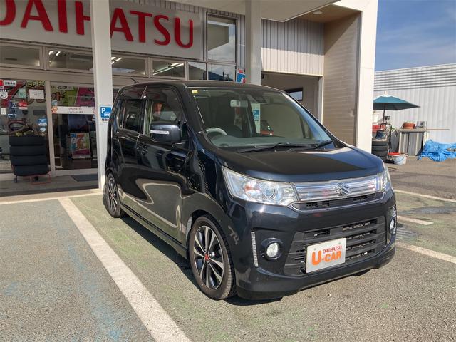 ワゴンＲスティングレー Ｔ　バックカメラ　ＴＶ　オートクルーズコントロール　衝突被害軽減システム　オートライト　ＨＩＤ　スマートキー　アイドリングストップ　電動格納ミラー　シートヒーター　ベンチシート　ＣＶＴ　盗難防止システム（14枚目）