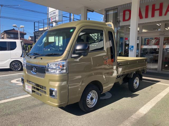 ハイゼットトラック ジャンボエクストラ 4WD 軽トラック CVT 衝突被害軽減システム クリアランスソナー スマートキー アイドリングストップ 電動格納ミラー オートライト ESC エアコン パワーステアリング パワーウィンドウ(12枚目)