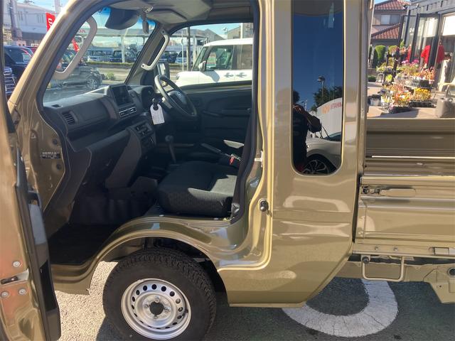 ハイゼットトラック ジャンボエクストラ 4WD 軽トラック CVT 衝突被害軽減システム クリアランスソナー スマートキー アイドリングストップ 電動格納ミラー オートライト ESC エアコン パワーステアリング パワーウィンドウ(55枚目)