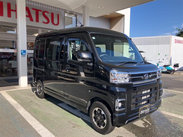アトレー RS CVT 衝突被害軽減システム クリアランスソナー オートクルーズコントロール ETC バックカメラ 両側電動スライドドア スマートキー アイドリングストップ 電動格納ミラー オートライト(14枚目)
