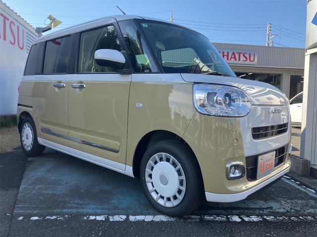 ムーヴキャンバス ストライプスG バックカメラ 両側電動スライドドア クリアランスソナー 衝突被害軽減システム オートライト LEDヘッドランプ スマートキー アイドリングストップ 電動格納ミラー シートヒーター ベンチシート CVT(14枚目)