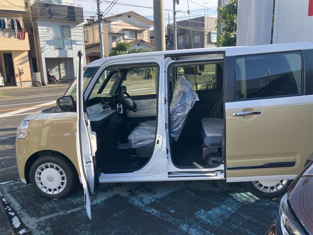 ムーヴキャンバス ストライプスG バックカメラ 両側電動スライドドア クリアランスソナー 衝突被害軽減システム オートライト LEDヘッドランプ スマートキー アイドリングストップ 電動格納ミラー シートヒーター ベンチシート CVT(22枚目)