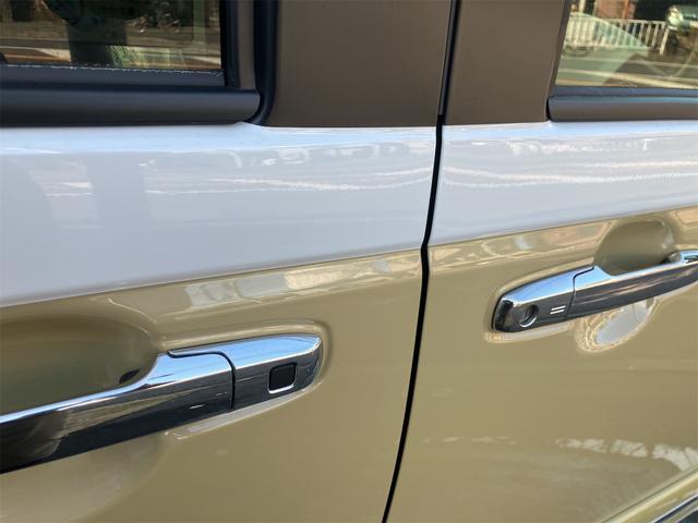 ムーヴキャンバス ストライプスG バックカメラ 両側電動スライドドア クリアランスソナー 衝突被害軽減システム オートライト LEDヘッドランプ スマートキー アイドリングストップ 電動格納ミラー シートヒーター ベンチシート CVT(64枚目)