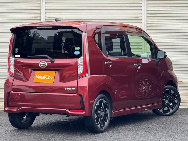 ムーヴ カスタム　ＲＳ　ハイパーＳＡＩＩ　ユーザー買取車両　純正ナビ　地デジＴＶ　Ｂｌｕｅｔｏｏｔｈオーディオ　ターボエンジン　スマートアシスト　スマートキー　ハーフレザーシート　オートエアコン　オートライト　ＥＴＣ　バックカメラ（12枚目）