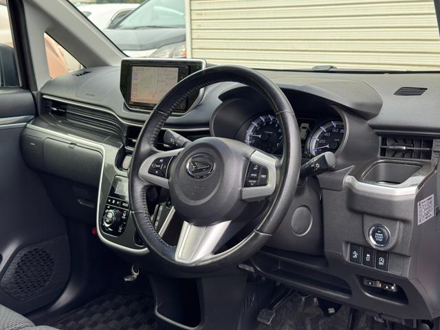 ムーヴ カスタム　ＲＳ　ハイパーＳＡＩＩ　ユーザー買取車両　純正ナビ　地デジＴＶ　Ｂｌｕｅｔｏｏｔｈオーディオ　ターボエンジン　スマートアシスト　スマートキー　ハーフレザーシート　オートエアコン　オートライト　ＥＴＣ　バックカメラ（14枚目）