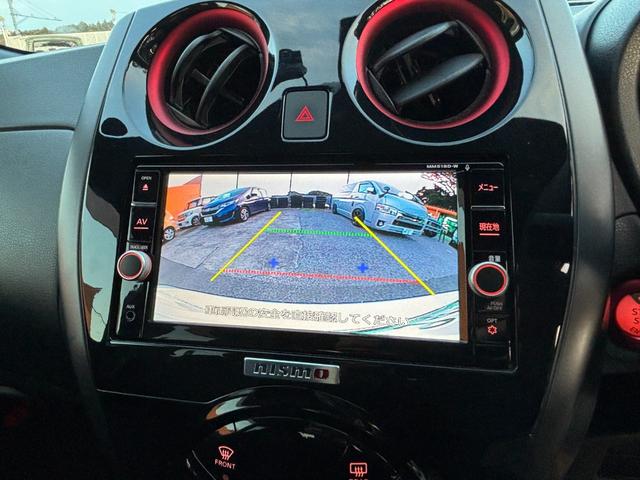 ノート ニスモ S 純正5速MT HKSマフラー RSRダウンサス 純正ナビ 地デジTV バックカメラ LEDヘッドライト 専用エクステリア 専用インテリア スウェード調ステアリング 純正16インチAW(31枚目)