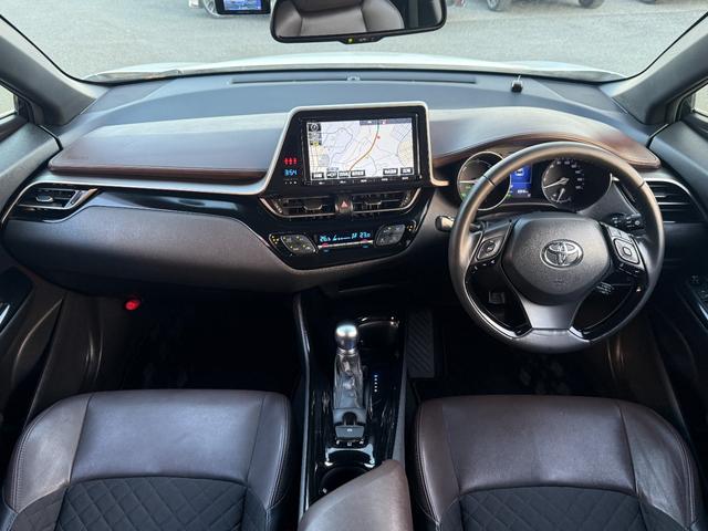 C-HR G 買取直販 ワンオーナー モデリスタフルエアロ ルーフキャリア LEDヘッドライト レーダークルーズ 衝突被害軽減ブレーキ フルセグTV Bluetooth接続 電子パーキング ブレーキホールド(6枚目)