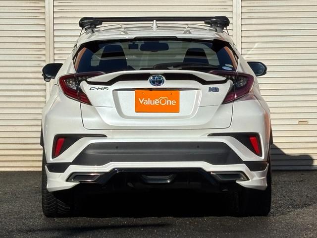 C-HR G 買取直販 ワンオーナー モデリスタフルエアロ ルーフキャリア LEDヘッドライト レーダークルーズ 衝突被害軽減ブレーキ フルセグTV Bluetooth接続 電子パーキング ブレーキホールド(10枚目)