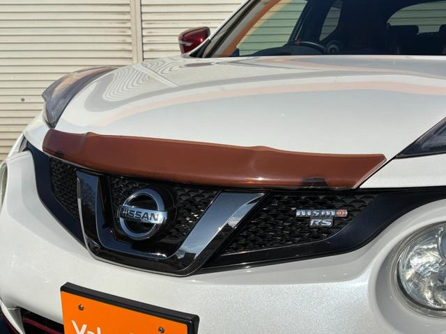 ジューク ニスモ　ＲＳ　ユーザー買取車両　４ＷＤ　ターボエンジン　ブリッツ製インタークーラー　フジツボ製マフラー　ブリッツ製車高調　ブーストコントローラー　ピボット製スロコン　スパルコ製１８インチＡＷ　専用レカロシート（3枚目）