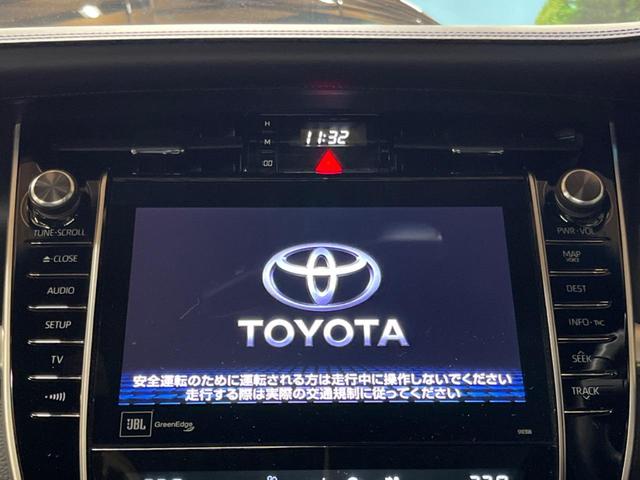 プログレス　スタイルブルーイッシュ　禁煙車　サンルーフ　モデリスタエアロ　９型ナビ　全周囲カメラ　ＪＢＬサウンド　フルセグＴＶ　ハーフレザーシート　セーフティセンス　レーダークルーズ　オートマチッハイビーム　３眼ＬＥＤヘッド　ＥＴＣ(5枚目)