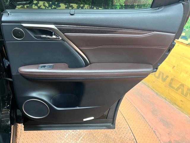 RX RX450h バージョンL サンルーフ 12型ナビ 全周囲カメラ 禁煙車 衝突軽減 ブラウンレザー 100V電源 電動リアゲート レザーシート 前席シートエアコン ドラレコ コーナーセンサー スマートキー LEDヘッド ETC(40枚目)