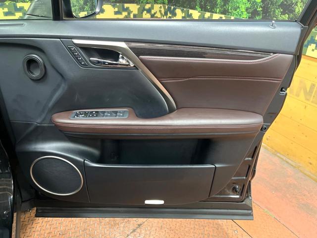RX RX450h バージョンL サンルーフ 12型ナビ 全周囲カメラ 禁煙車 衝突軽減 ブラウンレザー 100V電源 電動リアゲート レザーシート 前席シートエアコン ドラレコ コーナーセンサー スマートキー LEDヘッド ETC(42枚目)