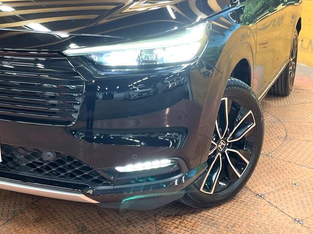 ヴェゼル ｅ：ＨＥＶ　Ｚ　禁煙車　９型ナビ　電動リアゲート　バックカメラ　ブラインドスポットモニター　シートヒーター　衝突軽減システム　レーダークルーズ　ハーフレザーシート　ドラレコ　コーナーセンサー　ＬＥＤヘッド　ＥＴＣ（12枚目）