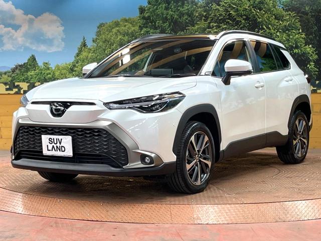 カローラクロス ハイブリッド Z ガラスルーフ 全周囲カメラ 10型ナビ トヨタチームメイト 禁煙車 電動リアゲート 衝突軽減 レーダークルーズ パワーシート ドラレコ コーナーセンサー スマートキー LEDヘッド ETC(58枚目)