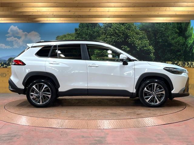 カローラクロス ハイブリッド Z ガラスルーフ 全周囲カメラ 10型ナビ トヨタチームメイト 禁煙車 電動リアゲート 衝突軽減 レーダークルーズ パワーシート ドラレコ コーナーセンサー スマートキー LEDヘッド ETC(59枚目)