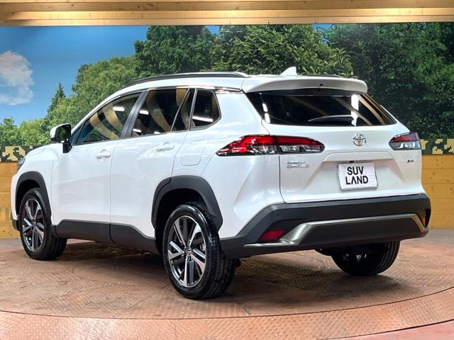 カローラクロス ハイブリッド Z ガラスルーフ 全周囲カメラ 10型ナビ トヨタチームメイト 禁煙車 電動リアゲート 衝突軽減 レーダークルーズ パワーシート ドラレコ コーナーセンサー スマートキー LEDヘッド ETC(60枚目)